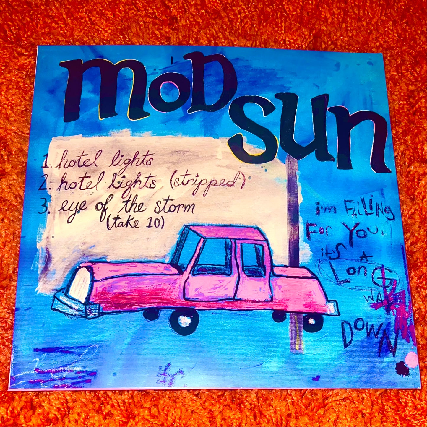 Autographed "Hotel Lights" Vinyl