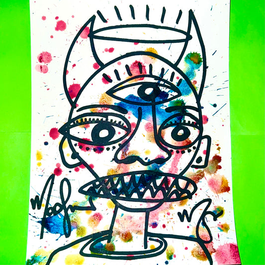 Painting "2024 VIP Splatter"