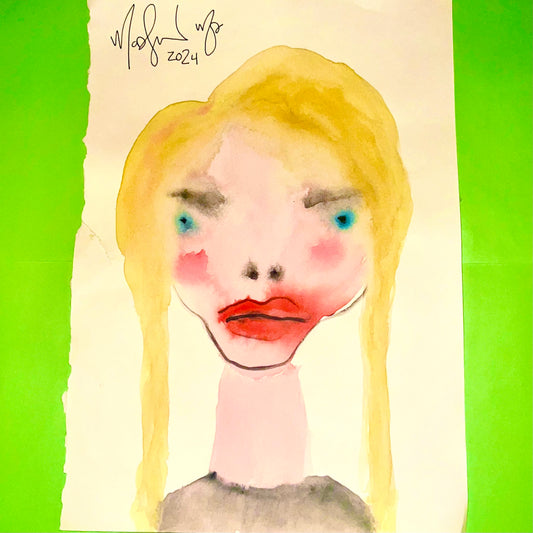 "3 Sunset Stripped" Watercolor